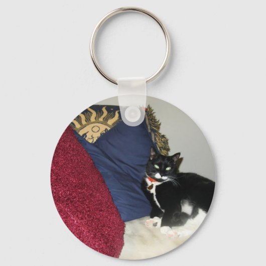 Lounging Lucy Sleutelhanger (Voorkant)