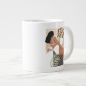 Lounging Woman Grote Koffiekop (Voorkant rechts)