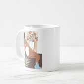 Lounging Woman Koffiemok (Voorkant links)