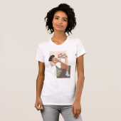 Lounging Woman T-shirt (Voorkant volledig)