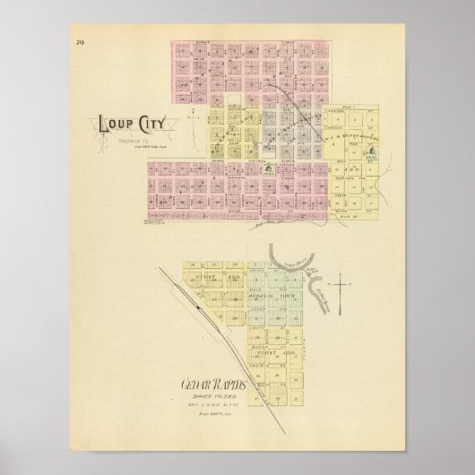 Loup City, Nebraska Poster (Voorkant)