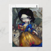 "Loup-Garou: Blanche Neige" Briefkaart (Voorkant / Achterkant)