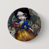 "Loup-Garou: Blanche Neige" Button (Voorkant)
