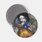 "Loup-Garou: Blanche Neige" magneet (Voorkant / Achterkant)
