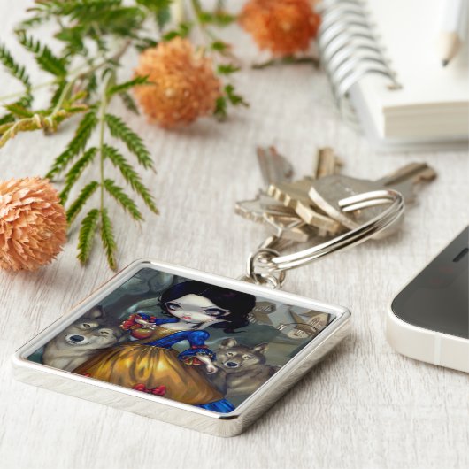 "Loup-Garou: Blanche Neige" Sleutelhanger (Zijkant)