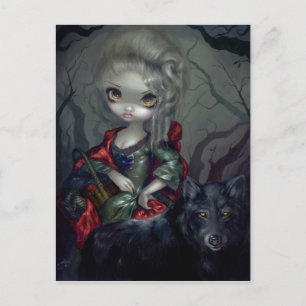 "Loup-Garou: Briefkaart Le Petit Chaperon Rouge"