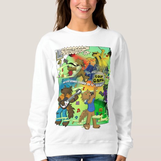 LOUP GAROU Dames Sweater (Voorkant)