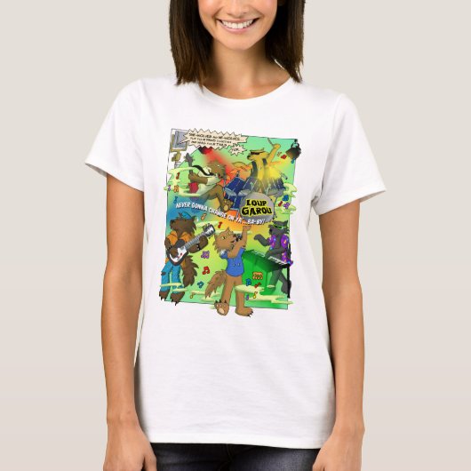 LOUP GAROU Dames T-Shirt (Voorkant)