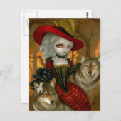 "Loup-Garou:  d'Automne"-Briefkaart Briefkaart (Voorkant / Achterkant)