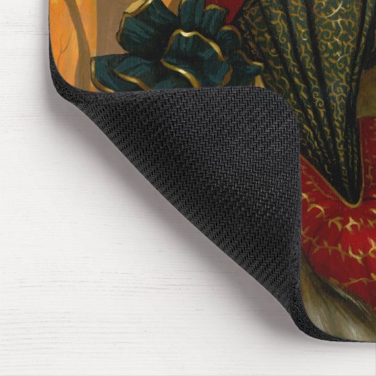 Loup-Garou: d'Automne gothic Wolf Rococo Mousepad Muismat (Hoek)