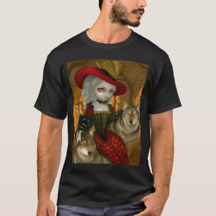 Loup-Garou d'Automne - Gothic wolf Rococo shirt