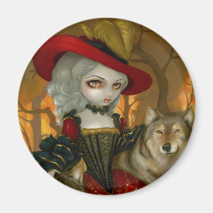 "Loup-Garou:  d'Automne" Magnet