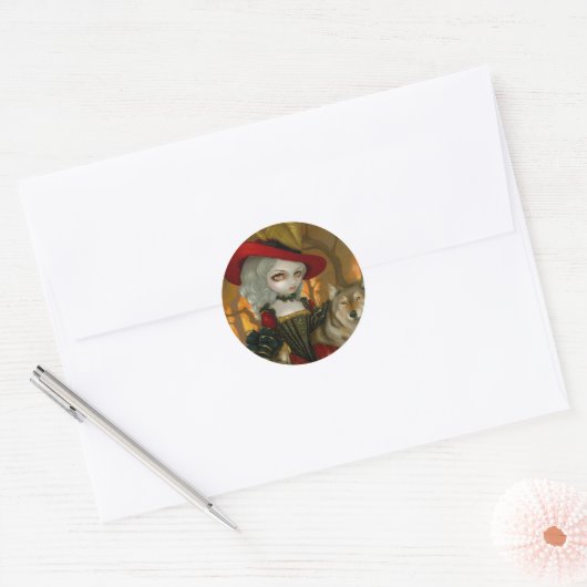 "Loup-Garou: d'Automne" Sticker (Envelop)