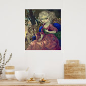 Loup-Garou: De gothische rococowolf van L'Aube ART Poster (Keuken)