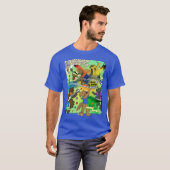 Loup Garou donkere heren T-shirt (Voorkant volledig)