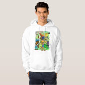 LOUP GAROU Heren Hoodie (Voorkant volledig)