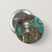 "Loup-Garou: La Foret" Button (Voorkant /achterkant)