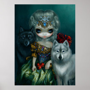 Loup-Garou La Grande Prêtresse ART PRINT Wolf