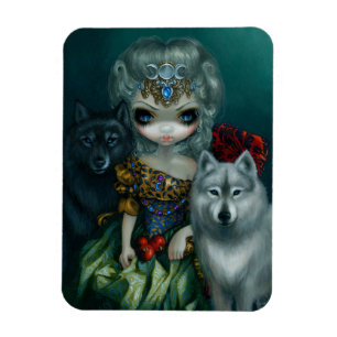 "Loup-Garou: La Grande Prêtresse" Flex magneet