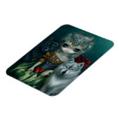 "Loup-Garou: La Grande Prêtresse" Flex magneet (Linkerzijde)