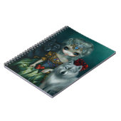 "Loup-Garou:  La Grande Prêtresse"-laptop Notitieboek (Linkerzijde)