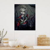 Loup-Garou: Le Petit Chaperon Rouge ART PRINT wolf (Keuken)