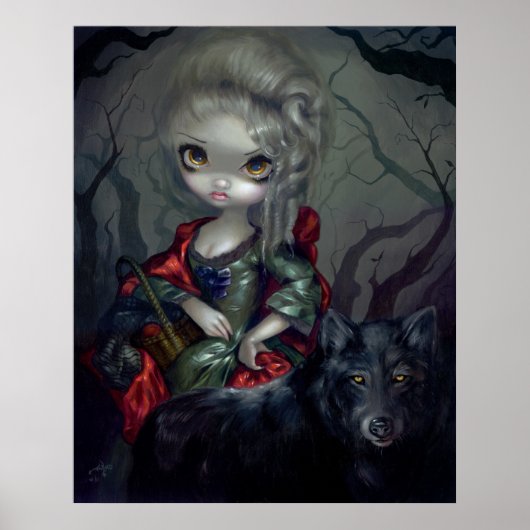 Loup-Garou: Le Petit Chaperon Rouge ART PRINT wolf (Voorkant)