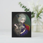 "Loup-Garou: Le Portrait" Briefkaart (Staand voorkant)