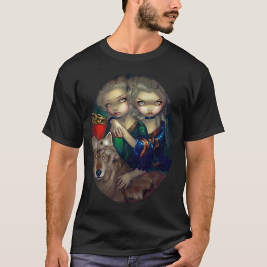 Loup-Garou: les Jumeaux SHIRT vampire wolf gothic (Voorkant)