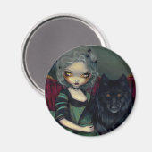 "Loup-Garou: Noir" magneet (Voorkant / Achterkant)