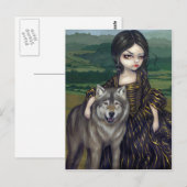 "Loup-Garou: Pastorale" Briefkaart (Voorkant / Achterkant)