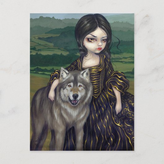 "Loup-Garou: Pastorale" Briefkaart (Voorkant)