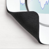 Loupe op de beurs Mousepad Muismat (Hoek)