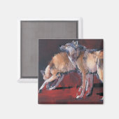 Loups 2001 magneet (Voorkant / Achterkant)