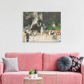Lourdes, Grotto Canvas Afdruk (Insitu (Woonkamer))
