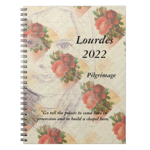 Lourdes Pilgrimage 2022 Notitieboek