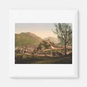 Lourdes, Pyreneeën - Stad en kasteel Magneet
