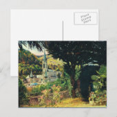 Lourdes, Rosary-kerk Briefkaart (Voorkant / Achterkant)