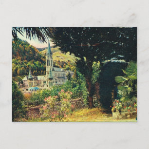 Lourdes, Rosary-kerk Briefkaart