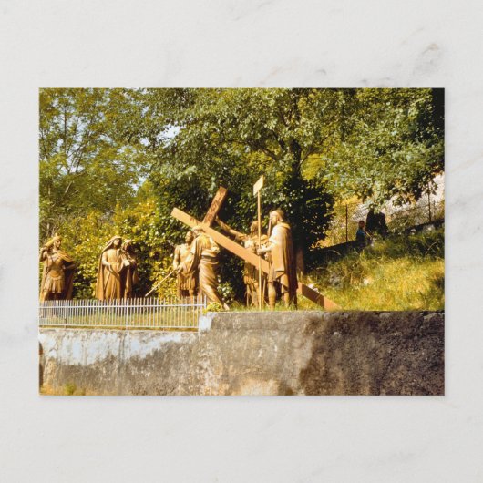  Lourdes, Stations of the Cross Briefkaart (Voorkant)