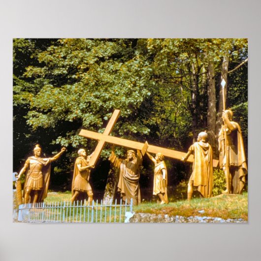  Lourdes, Stations of the Cross Poster (Voorkant)
