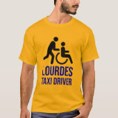LOURDES TAXI DRIVER T-SHIRT (Voorkant)