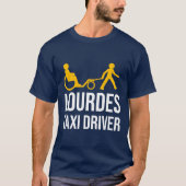 Lourdes taxichauffeur t-shirt (Voorkant)
