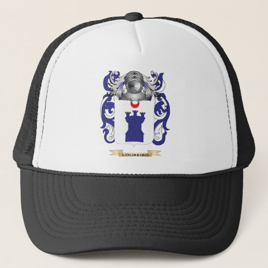 Loureiro wapenschild (gezinscrest) trucker pet (Voorkant)