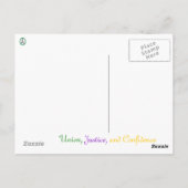 Lousiana/Atchafalaya Bassin Briefkaart (Achterkant)