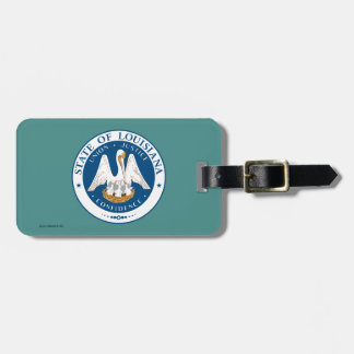Lousiana State Seal Bagagelabel