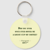 Lousy Cup koffie Sleutelhanger (Voorkant)