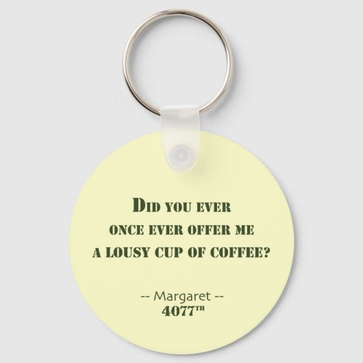 Lousy Cup koffie Sleutelhanger (Voorkant)