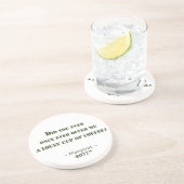 Lousy Cup koffie Zandsteen Onderzetter (Zijkant)