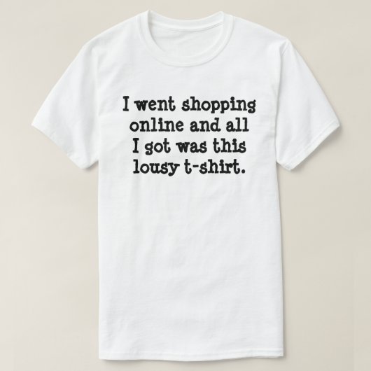 Lousy Online T-Shirt (Design voorkant)